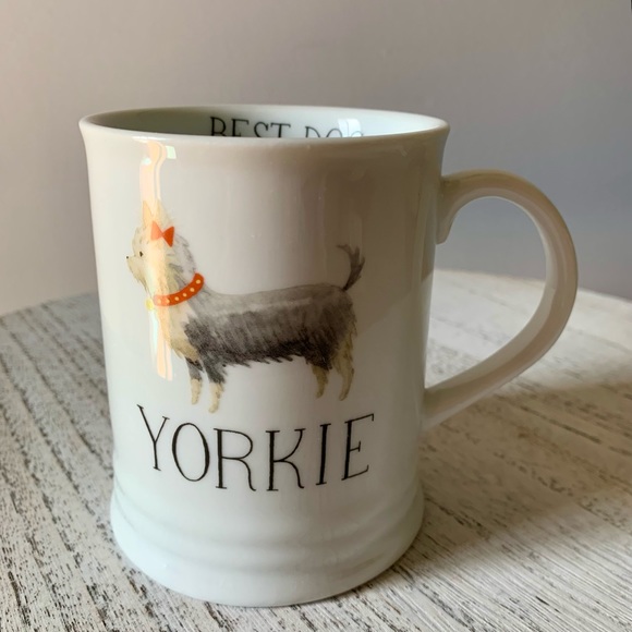 JULIANNA SWANEY FOR FRINGE BEST DOG       YORKIE MUG - Picture 2 of 9